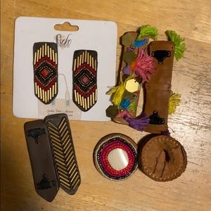 Sseko shoe/bag accents